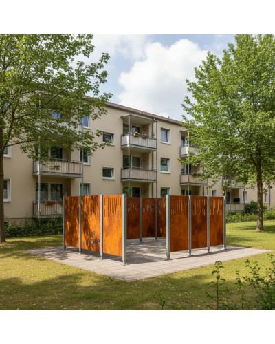 Mülltonnen Sichtschutz Venedig - Kaufen Sie im Online-Shop - kaufen Lieferung