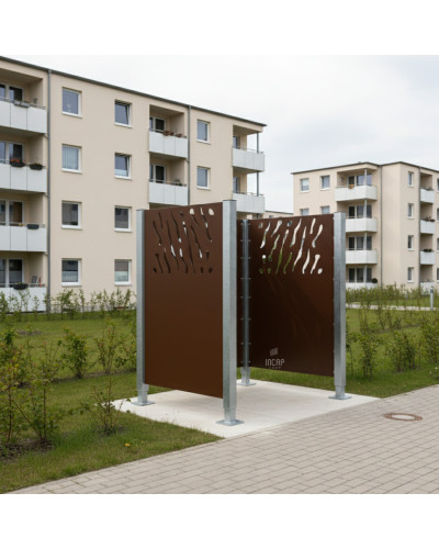 Garbage Bin Screen Venice - Buy in the Online Shop - Buy Delivery.