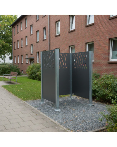 Garbage Bins Privacy Screen Venice - Buy for Fast Delivery in the Online Shop.