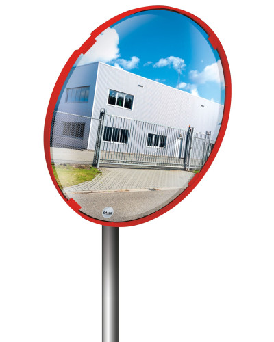 Buy Vialux Mehrzweckspiegel 2 Directions - Frame Red - Ø 500mm - P.A.S. - Online Shop