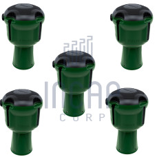 Skipper Leergehäuse Dummy-Unit 5er-Set | Grün, ohne Gurt