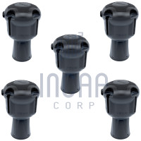 Skipper Leergehäuse Dummy-Unit 5er-Set | Silber, ohne Gurt