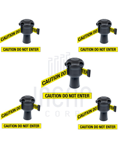 Skipper Gurtkassette Set 5-tlg. 9m | Silber & gelb-schwarzes kaufen
