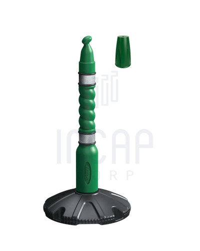 Skipper Post & Base Kit with Decorative Cap | Green | Aesthetic Cover buy