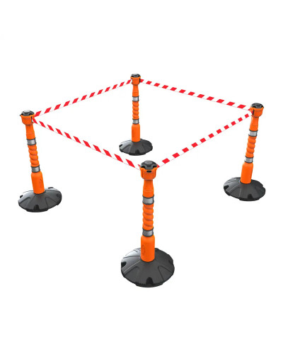 Skipper Mobiles Personenleitsystem 54m | Orange & Schwarz-Gelb kaufen