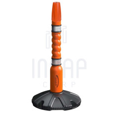 Skipper Post & Base Kit with Decorative Cap | Orange | Aesthetic Cover for Skipper Stanchions