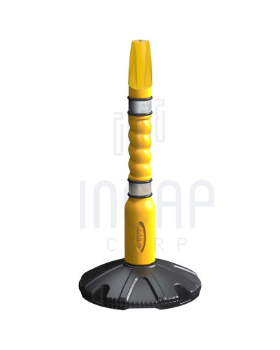 Skipper Post & Base Kit with Decorative Cap | Yellow | Aesthetic Cover buy