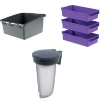 Skipper Unicart Reinigungszubehör-Set | Zubehör für Personenleitsysteme
