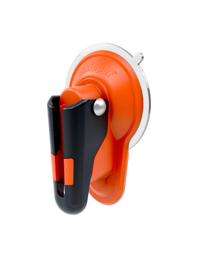 Kaufen Skipper Saugnapfhalterung und Gurtaufnahme für Glas- und Hochglanzflächen | Orange