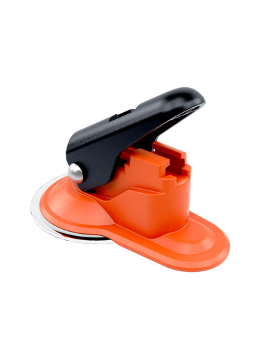 Kaufen Skipper Saugnapfhalterung und Gurtaufnahme für Glas- und Hochglanzflächen | Orange