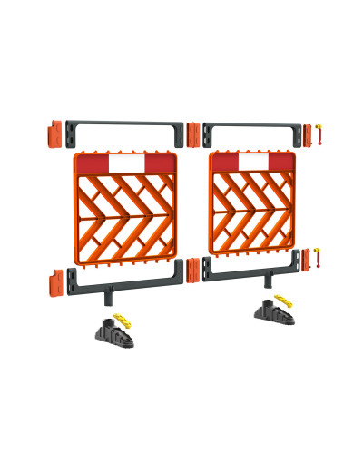 Absperrschrankengitter Skipper C8 | Grün | Zerlegbar 2m x 1m kaufen