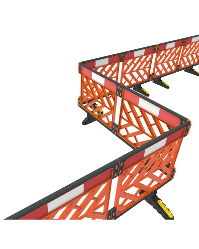 Absperrschrankengitter Skipper C8 | Grün | Zerlegbar 2m x 1m kaufen