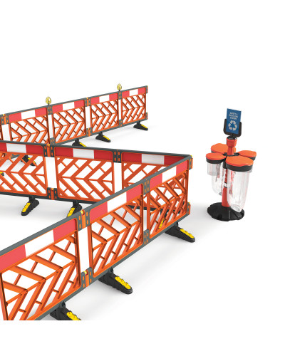Absperrschrankengitter Skipper C8 | Grün | Zerlegbar 2m x 1m kaufen