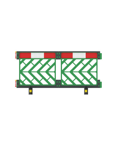 Absperrschrankengitter Skipper C8 | Grün | Zerlegbar 2m x 1m kaufen