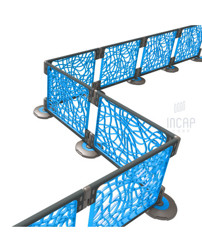 Skipper S4 Cafe Barrier | Blau | Modulares System kaufen