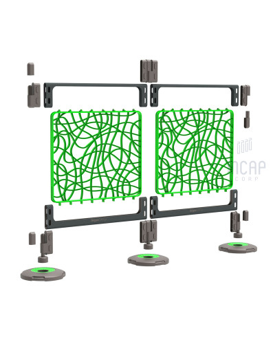Skipper S4 Cafe Barrier | Grün | Modulares System kaufen