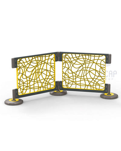 Skipper S4 Cafe Barrier | Gelb | Modulares System kaufen