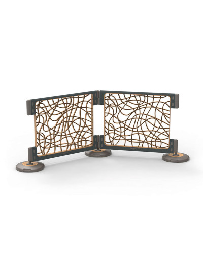 Skipper S4 Cafe Barrier | Bronze | Modulares System kaufen