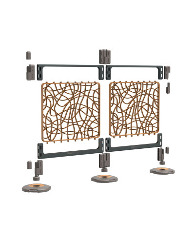 Skipper S4 Cafe Barrier | Bronze | Modulares System kaufen