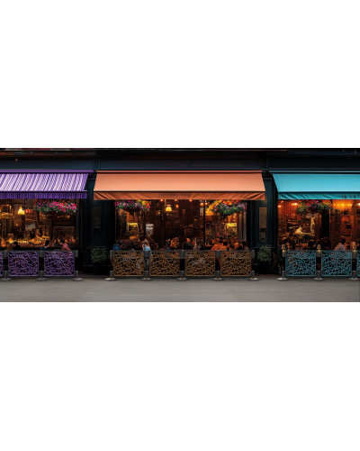 Skipper S4 Cafe Barrier | Individuelle Farbauswahl | Modulares Personenleitsystem kaufen