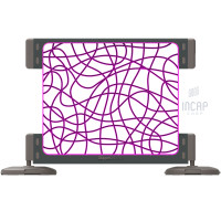 Skipper S4life Barrier | Purple | Modular system | Polypropylene