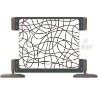 Skipper S4life Barrier | Silver | Modular system | Polypropylene