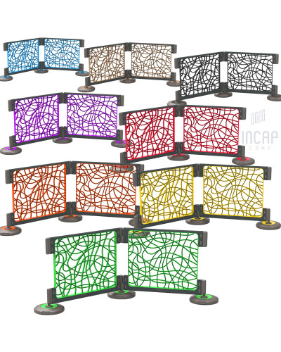 Skipper S4 Cafe Barrier | Individuelle Farbauswahl | Modulares Personenleitsystem kaufen
