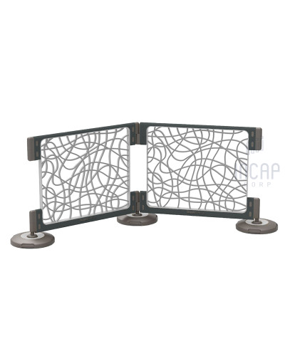Skipper S4 Cafe Barrier | Individuelle Farbauswahl | Modulares Personenleitsystem kaufen