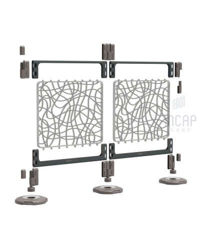 Skipper S4 Cafe Barrier | Individuelle Farbauswahl | Modulares Personenleitsystem kaufen