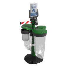 Skipper Safety Station 2 Hygiene & PPE Kit (KIT02) | Grün | Rot-Weiß