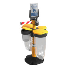 Skipper Safety Station 2 Hygiene & PPE Kit (KIT02) | Gelb | Rot-Weiß