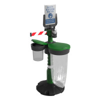 Skipper Safety Station 3 Hygiene & PPE Kit (KIT03) | Green | Red/White Chevron