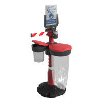 Skipper Safety Station 3 Hygiene & PPE Kit (KIT03) | Red | Red/White Chevron