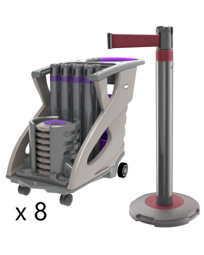 Skipper Q Personenleitsystem 24m | Silber & Rot kaufen