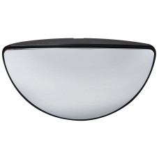 Vialux Rearview Mirror - 180° - 225x40x120mm, Black Back - P.A.S.