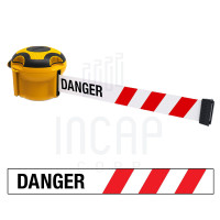 Skipper XS 9m Retractable Wall Barrier | Yellow | 